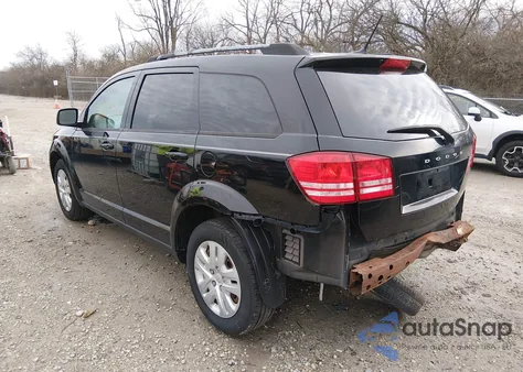 2017 Dodge Journey Se из США, поврежденный, VIN 3C4PDCAB3HT697599